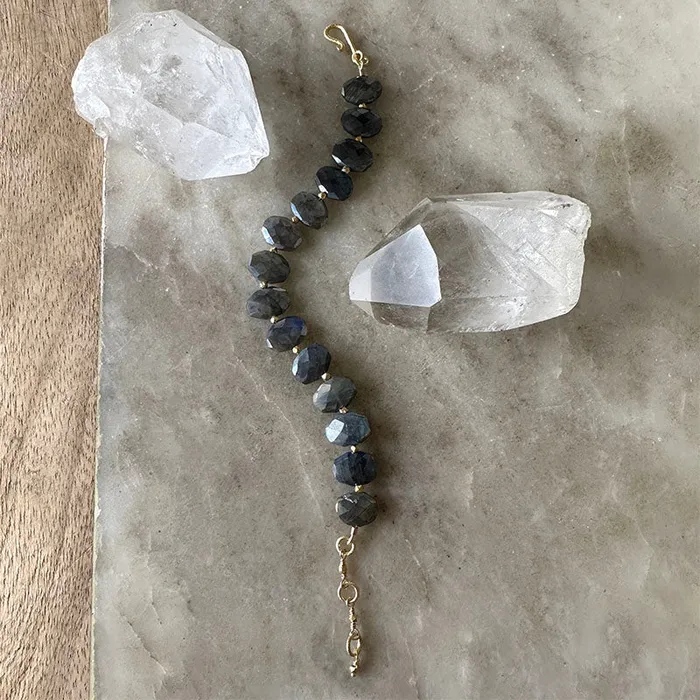 Bracelets Robindira Unsworth Camila Mystic Labradorite Bracelet