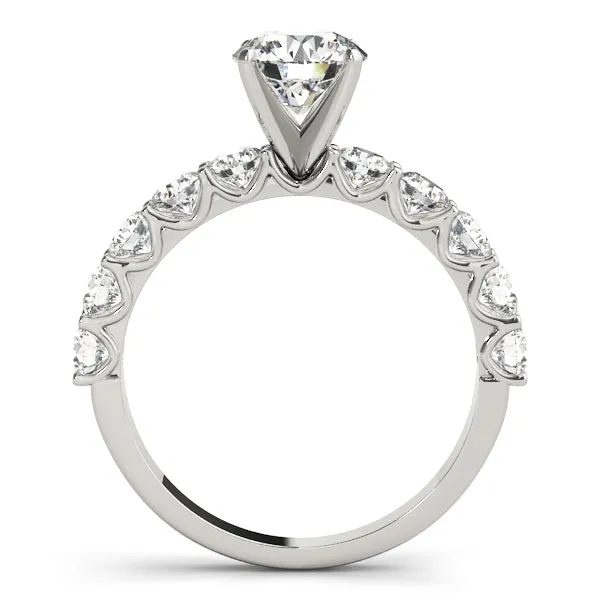 Overnight Mountings Fashion Rings Single Row Diamond Engagement Ring