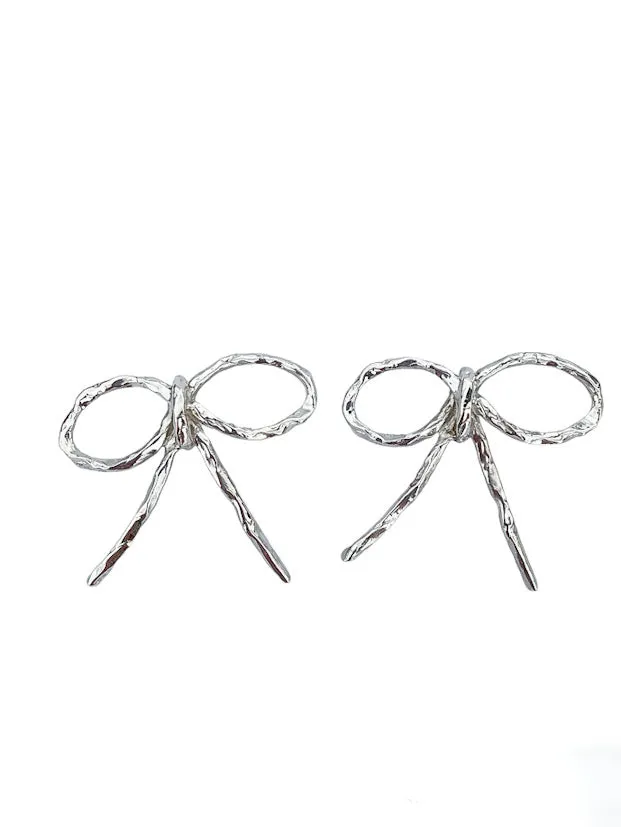 Bow Me Big Earrings Joanna Jablko Jewelry Earrings