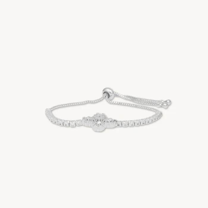 Clover Tennis Chain Bracelet Camile Stone Bracelets