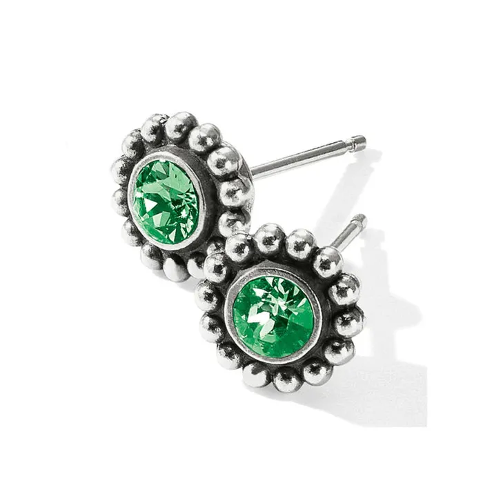 Earrings Brighton Twinkle Mini Post Earrings Peridot