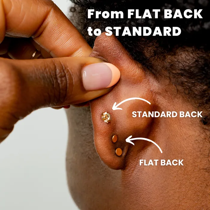 Earrings Grayling Earring Converter Kit Flat Back to Standard Back FREE SHIPPING