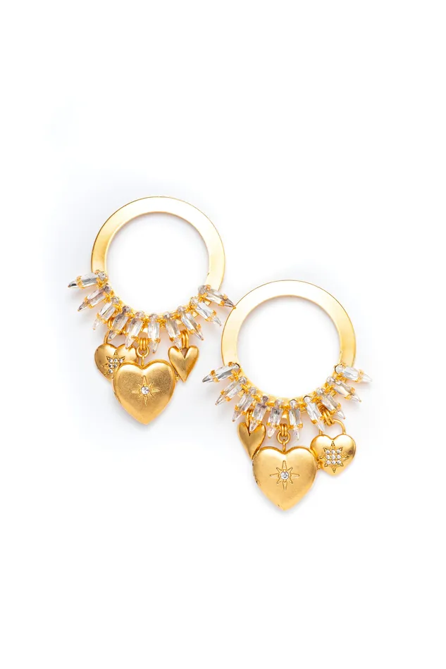 Elizabeth Cole Jewelry Earrings Zinnia Earrings