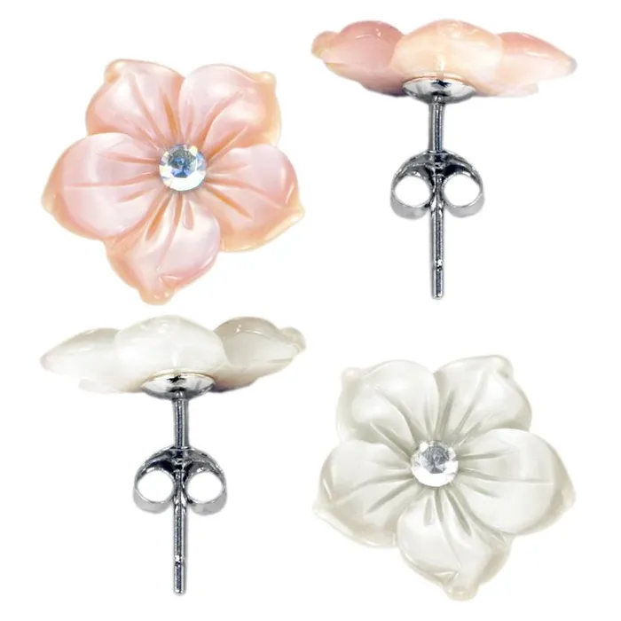 EP7031 Flower Stud Earrings 14mm Teeda Earrings