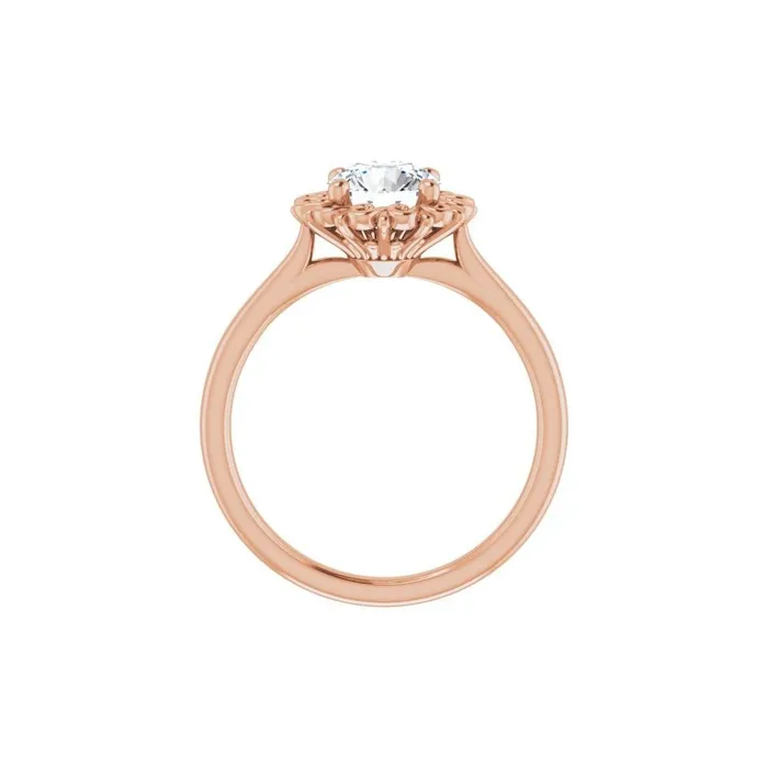 Ever Ever 14K Rose Gold 4 Prong Style Diamond SemiMount Engagement Ring STULLER Rings Ever Ever 14K Rose Gold 4 Prong Style Diamond SemiMount Engagement Ring STULLER Rings