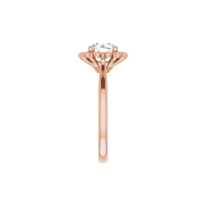 Ever Ever 14K Rose Gold 4 Prong Style Diamond SemiMount Engagement Ring STULLER Rings Ever Ever 14K Rose Gold 4 Prong Style Diamond SemiMount Engagement Ring STULLER Rings