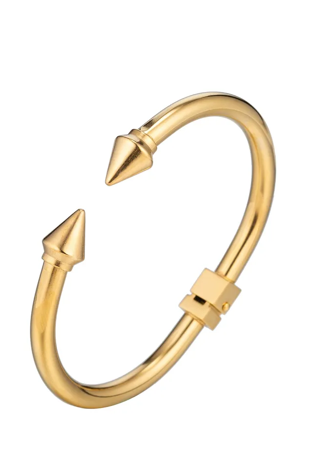 Eye Candy LA Bracelets Ivan Bracelet Gold