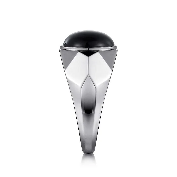 GABRIEL CO Rings Gabriel Sterling Silver Onyx Ring GABRIEL CO Rings Gabriel Sterling Silver Onyx Ring