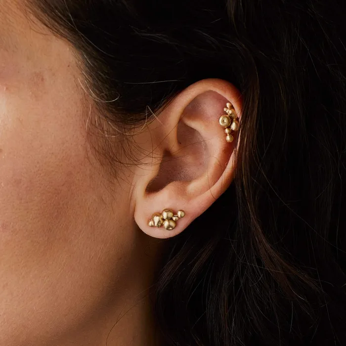 Julie Cohn Design Earrings ORE BRONZE EARRING