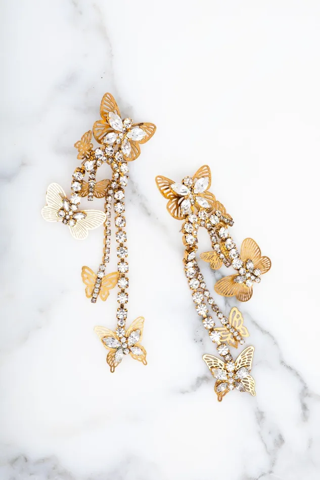 Mariposa Earrings Elizabeth Cole Jewelry Earrings