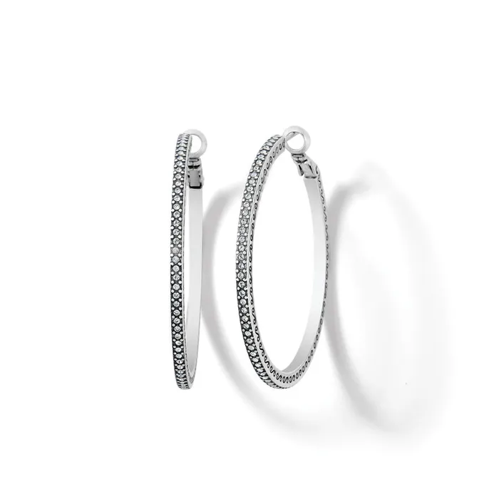 Meridian Thin Large Hoop Earrings Brighton Earrings