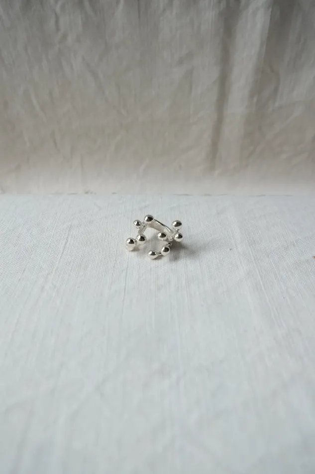 Monica Castiglioni Rings A Pistilli 40 Silver