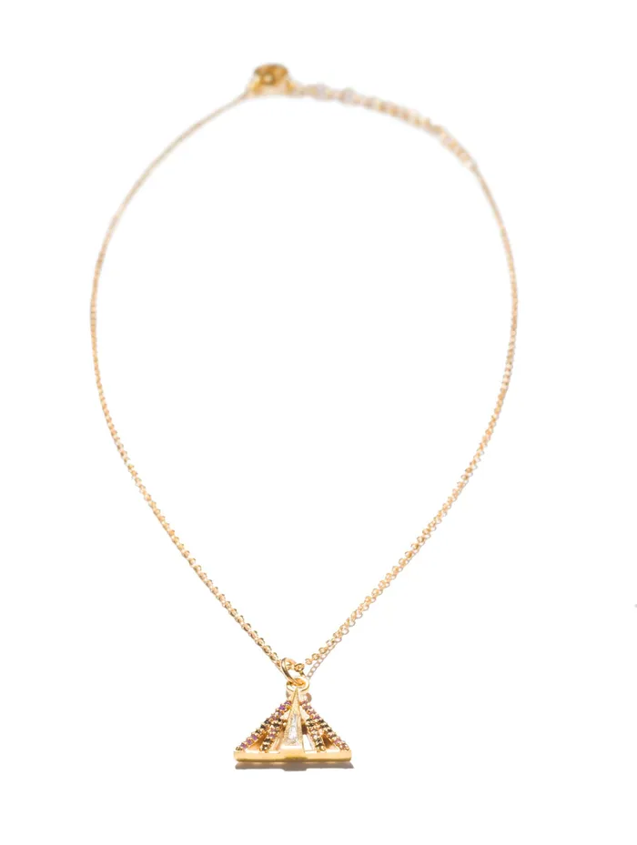 Necklaces Shana Gulati Jewelry Rahisi Gold Vermeil Pendant Necklace