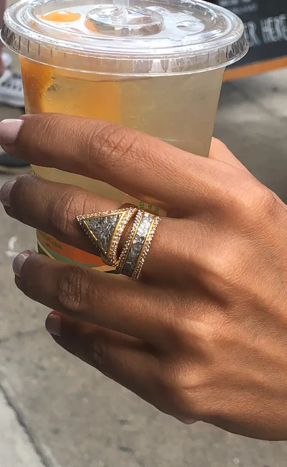 Rings Daniela Gold Vermeil Ring Shana Gulati