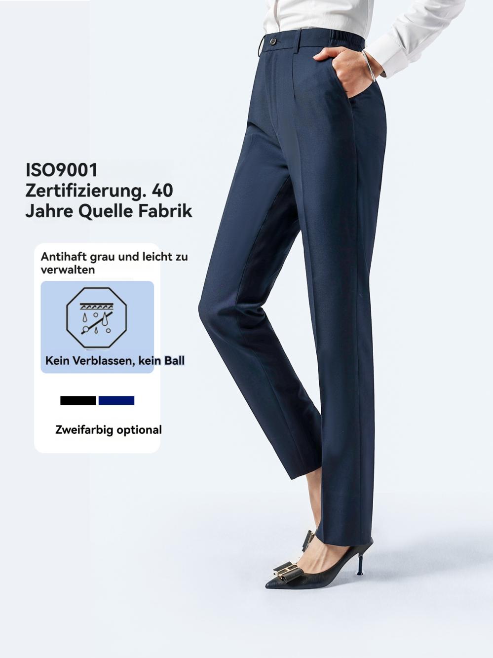 Damen Hosen | Hose Mit Metallzier Am Bund In 8 Farben EN Bekleidung Damen