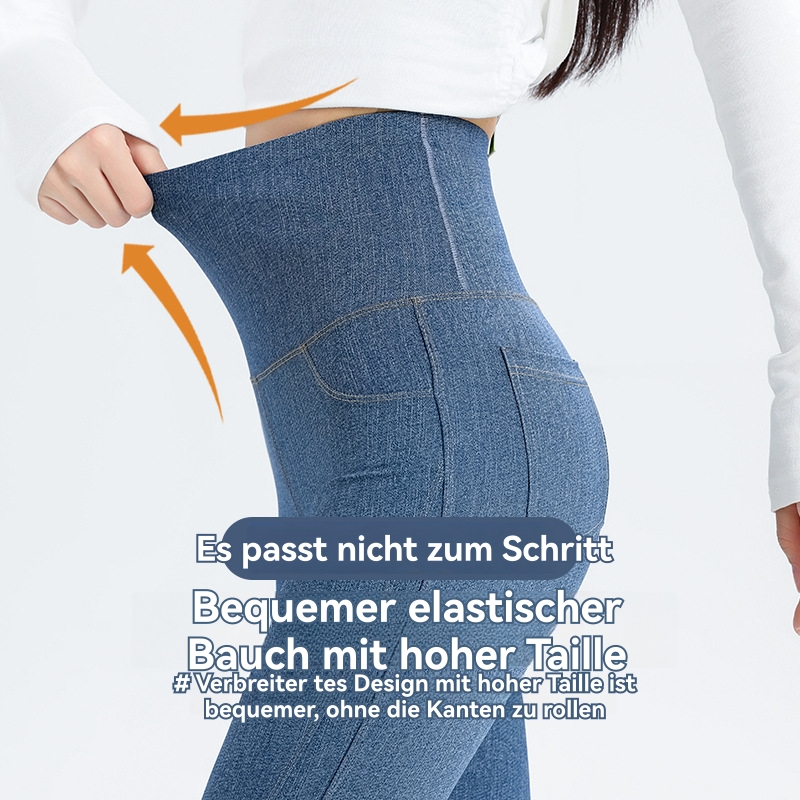 Damen Hosen | Jeans Mit Angeschnittenem Bund EN Bekleidung Damen